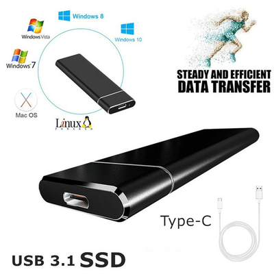 VoltDrive | Disque dur SSD externe portable ultra rapide - Stockage de données rapide