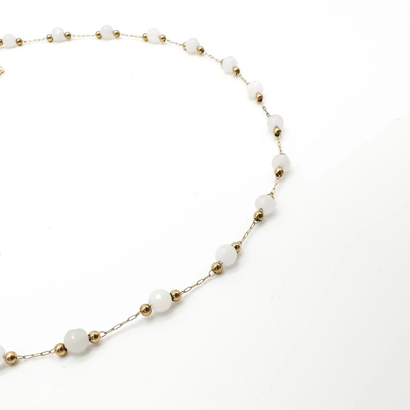 Sophia – Collier – Pierre naturelle – Acier inoxydable