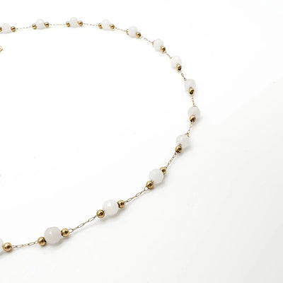 Sophia – Collier – Pierre naturelle – Acier inoxydable