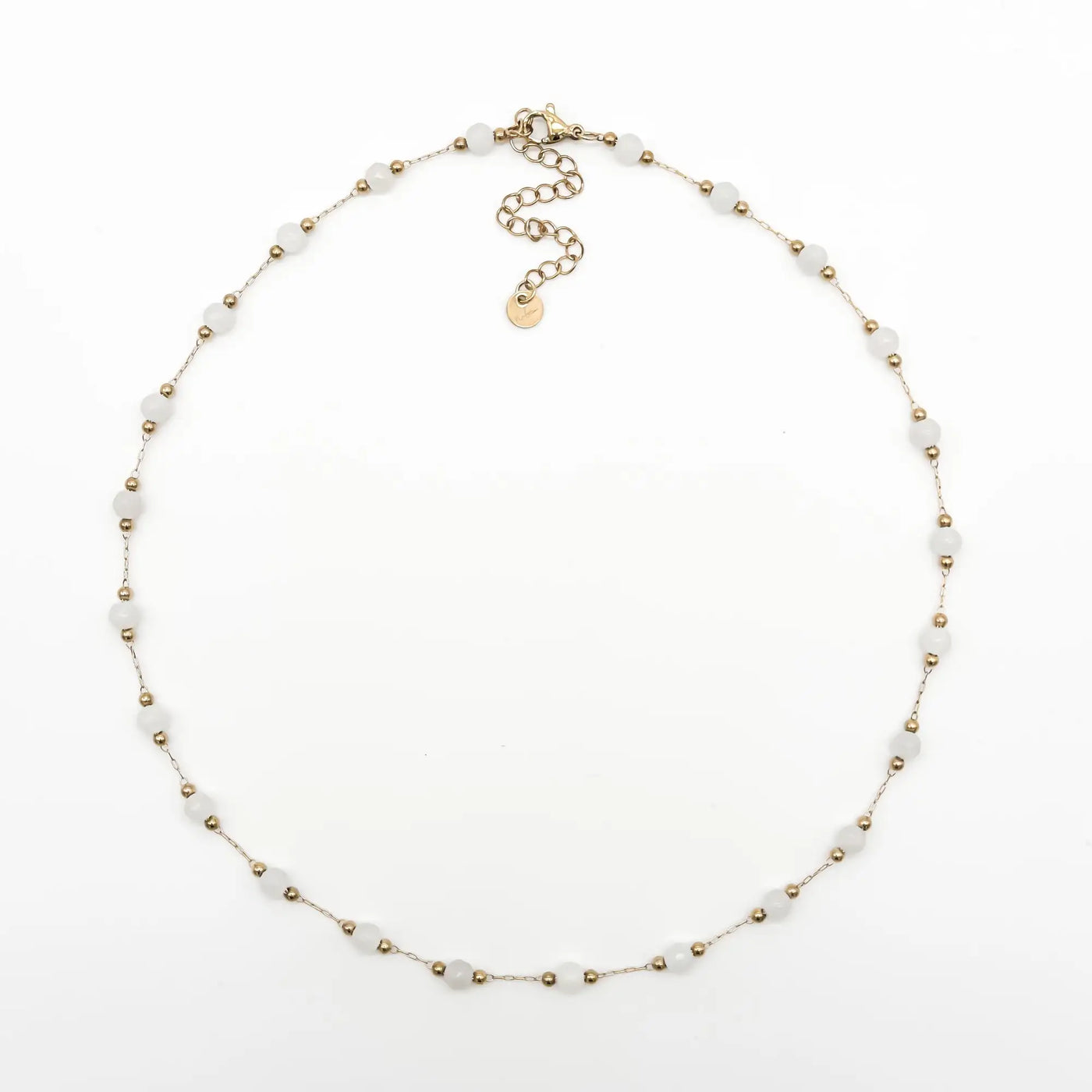 Sophia – Collier – Pierre naturelle – Acier inoxydable