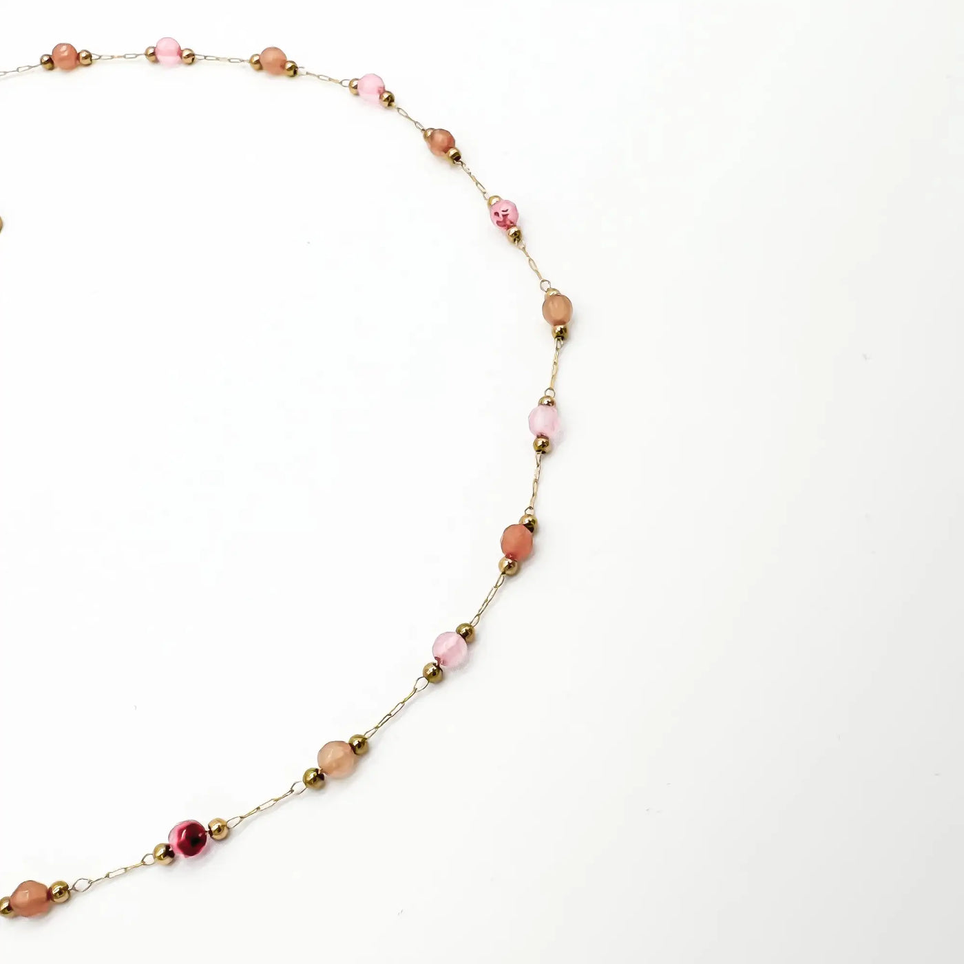 Sophia – Collier – Pierre naturelle – Acier inoxydable