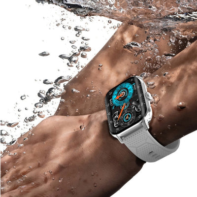 Smartwatch Écran incurvé Moniteur de glycémie ECG Fréquence cardiaque Fitness Tracker