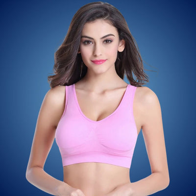 Soutien-gorge BreathEase Seamless Air Bra - Soutien léger et confortable pour une utilisation quotidienne - Port actif et récupération post-partum