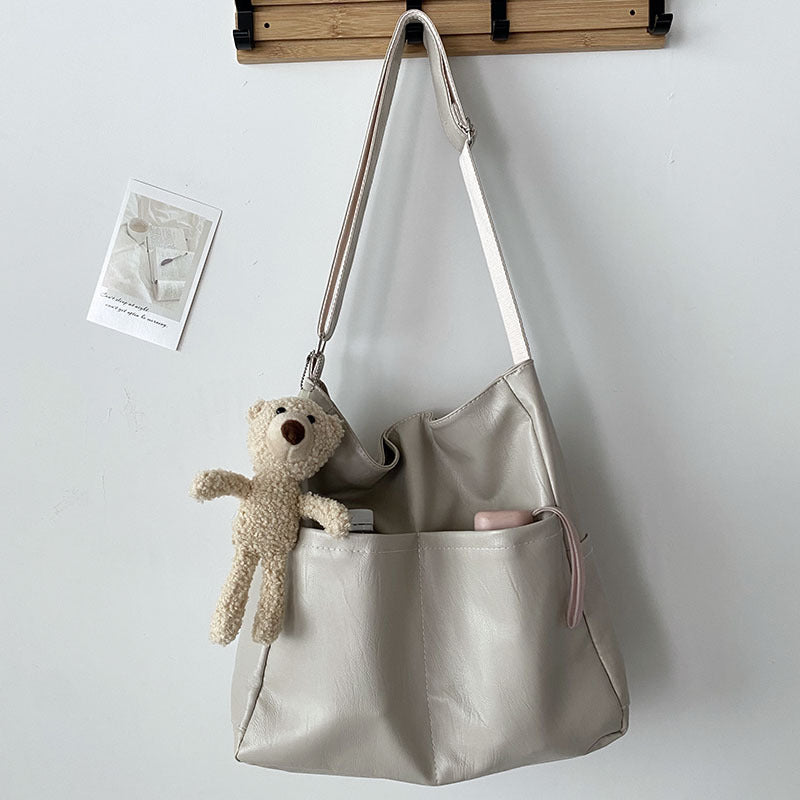 Stephanie - Sac à dos en cuir végétal souple texturé de grande capacité