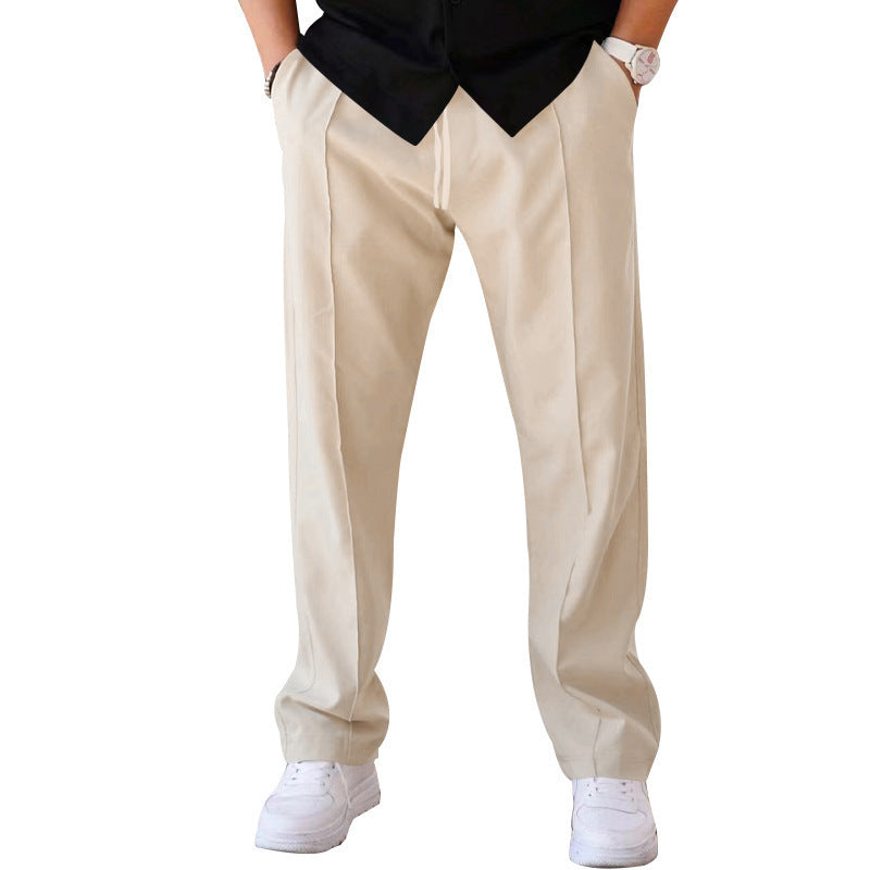 "Light Breeze" Pantalon de loisirs décontracté à coupe large