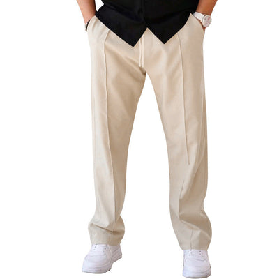"Light Breeze" Pantalon de loisirs décontracté à coupe large