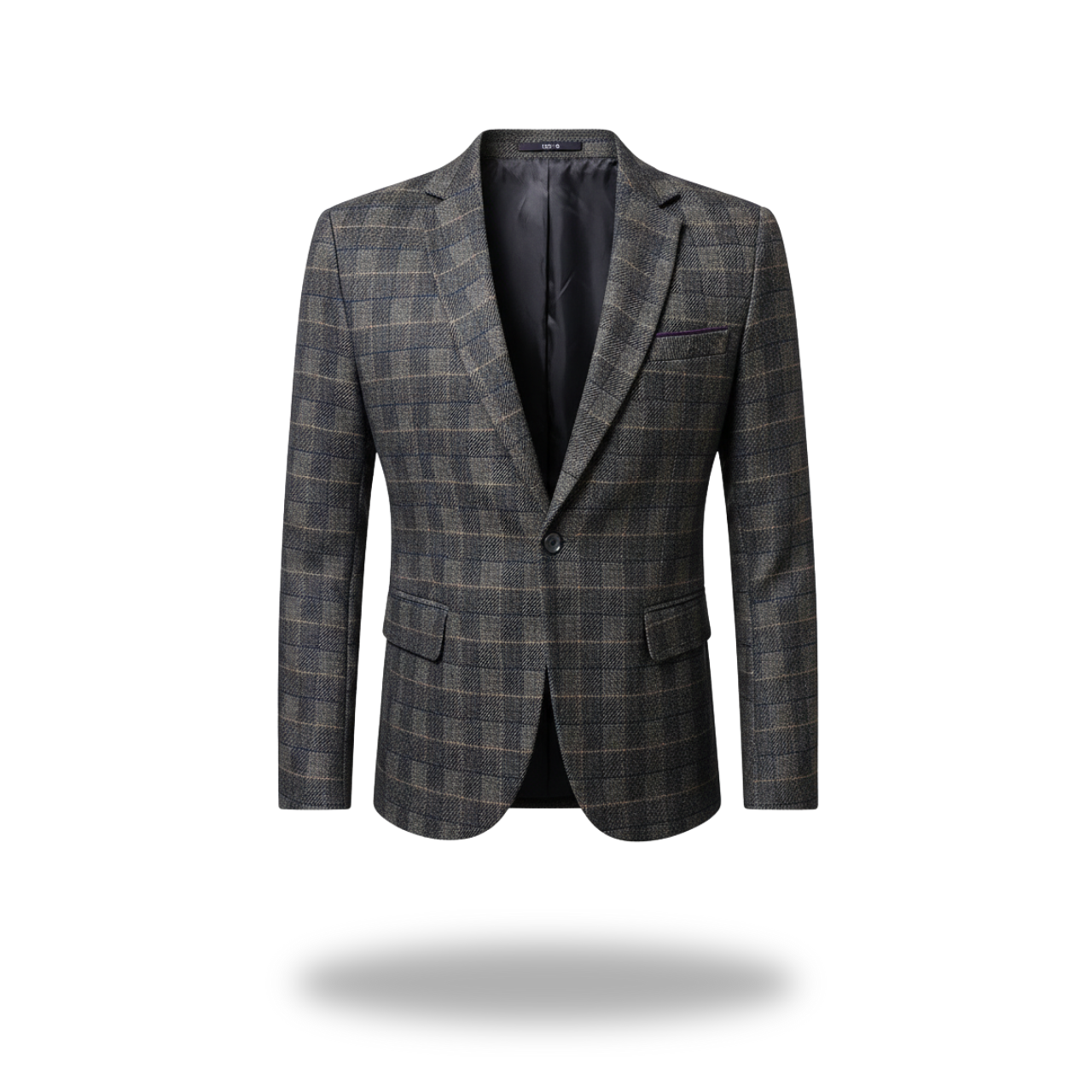 Adrian | Veste de Costume à Carreaux Britannique