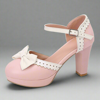 Sophie | Talons Hauts Élégants avec Nœud