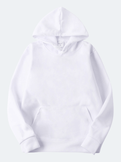 Sweat à Capuche Décontracté De Couleur Unie