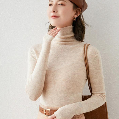 Tanisha | Pull Gola Haute Élégant Pour Femmes