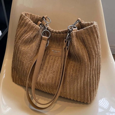 Sac élégant en velours pour femme | Sac à bandoulière
