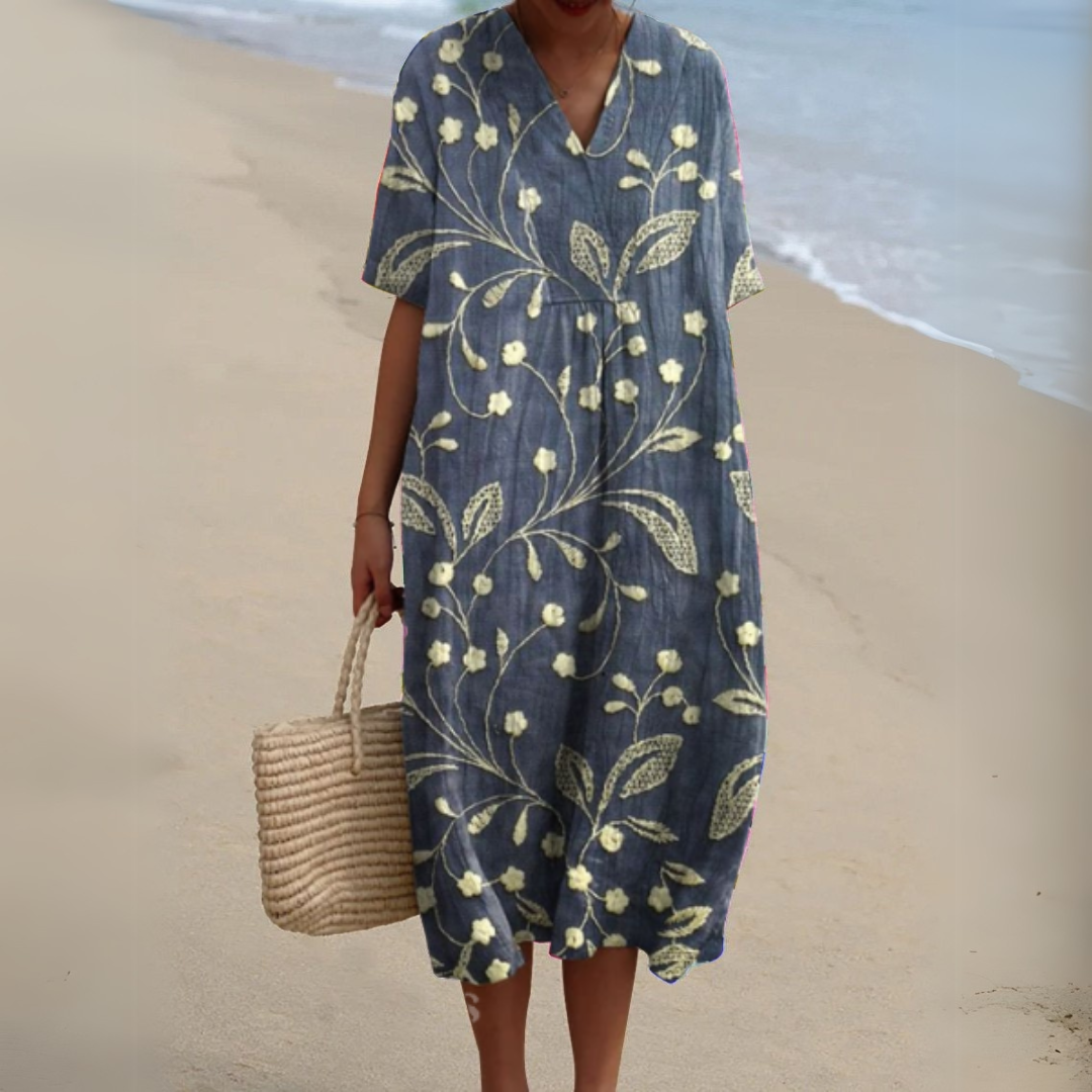 Sarah | Robe élégante avec imprimé floral