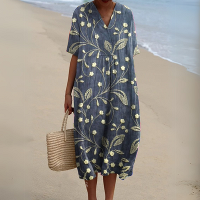 Sarah | Robe élégante avec imprimé floral