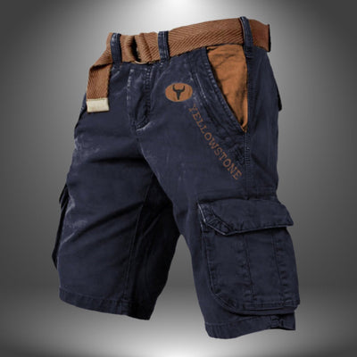 Short cargo artigianale da uomo