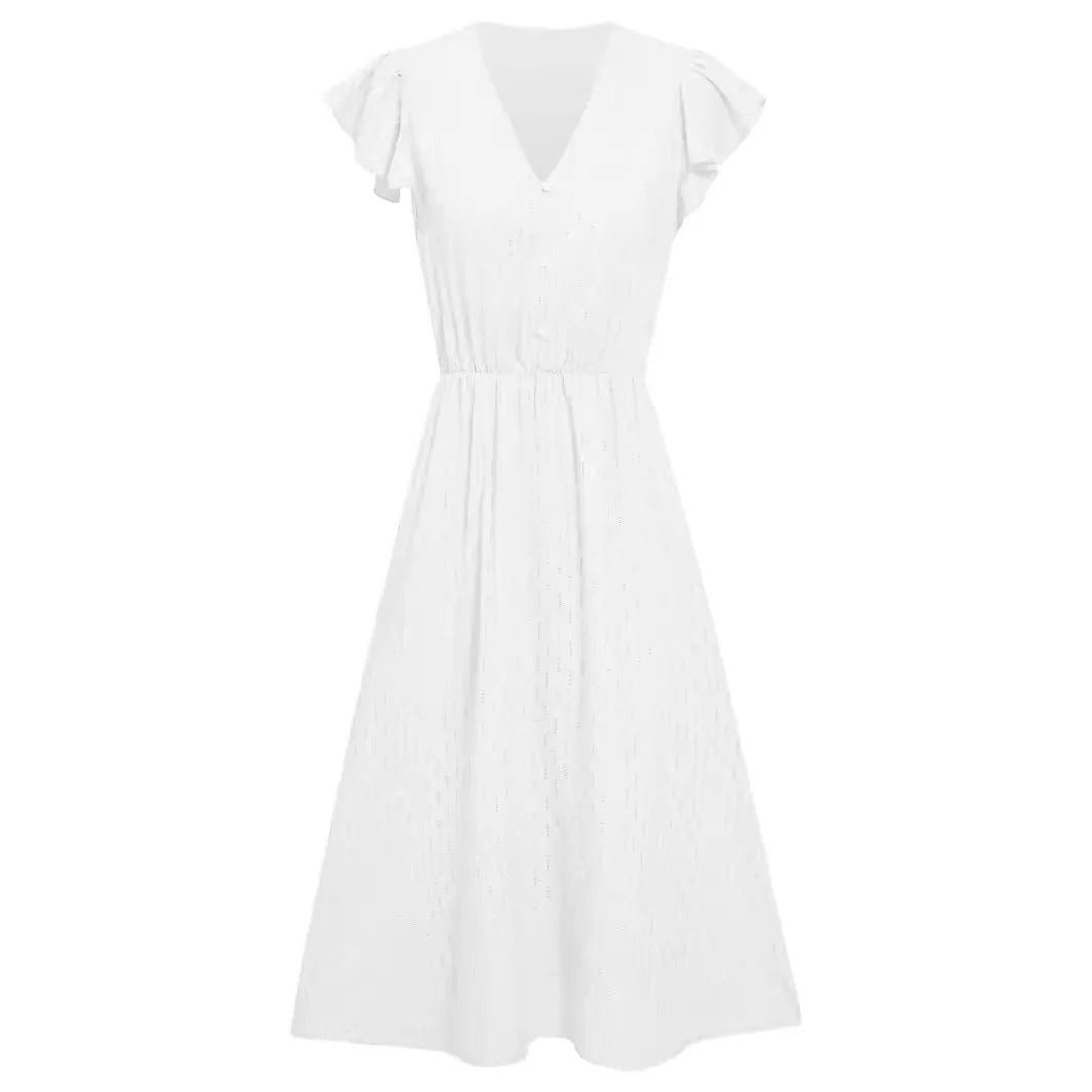 Sophie Paris® | Robe de plage ajourée à col en V pour femme