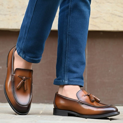 Samuel | Chaussures de ville décontractées en cuir véritable