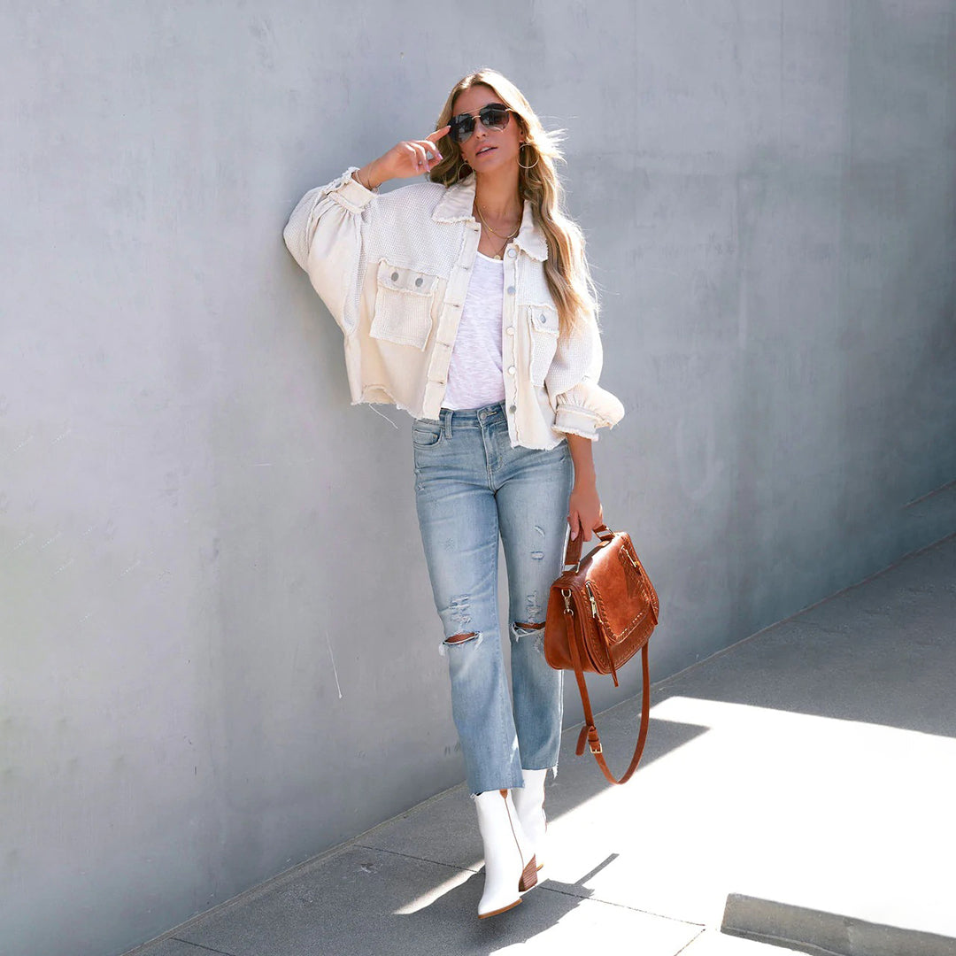 Tamsin | Manteau long coupe droite pour femme