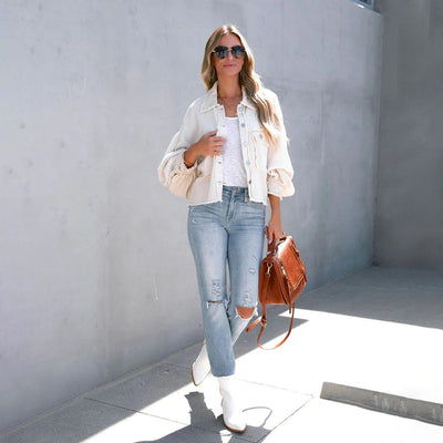 Tamsin | Manteau long coupe droite pour femme