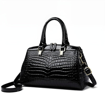Sac Camila en relief crocodile