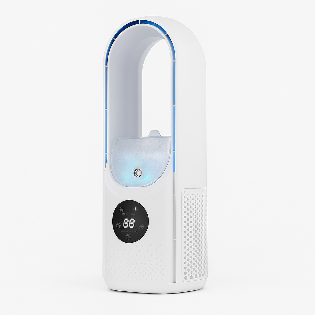 SILENTCHILL | Refroidisseur d'air compact sans pales