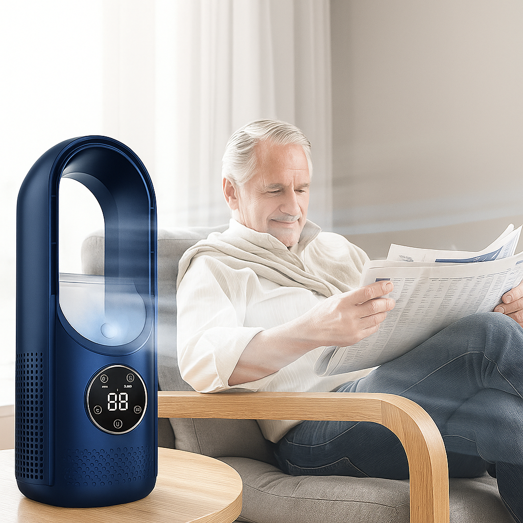 SILENTCHILL | Refroidisseur d'air compact sans pales