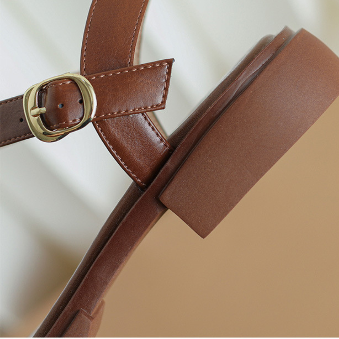 Sandales élégantes à talons subtils pour femmes | Chic