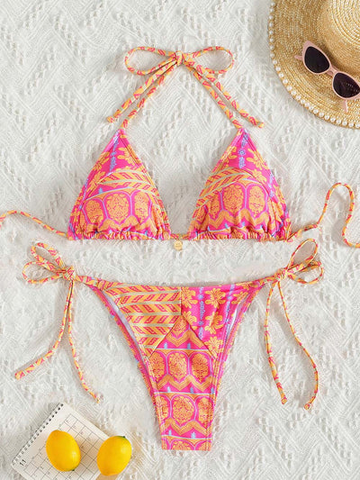 Maillot de Bain deux Pièces Dos nu pour Femmes