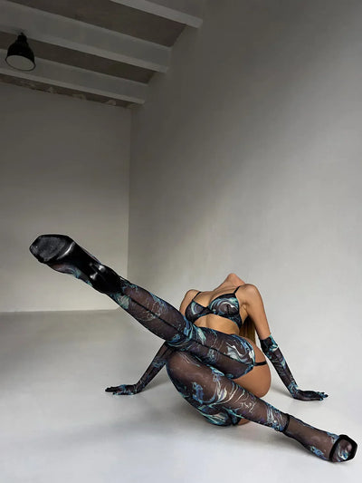 Serena™ | Ensemble de lingerie Élégant en Lin