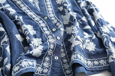 Teodora™ | CARDIGAN FLEURI ÉLÉGANT