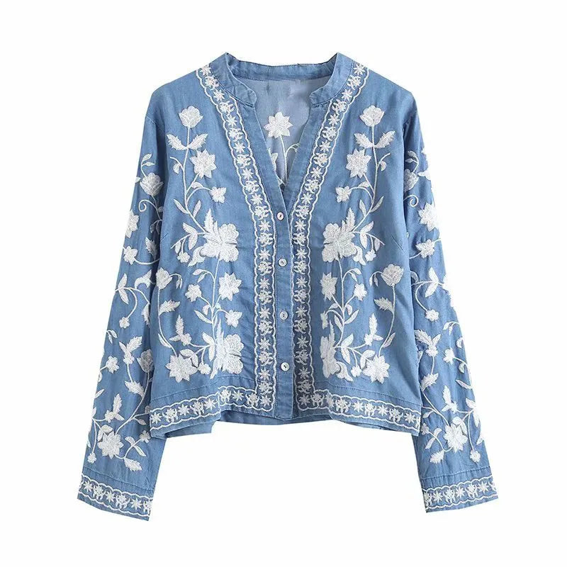 Teodora™ | CARDIGAN FLEURI ÉLÉGANT