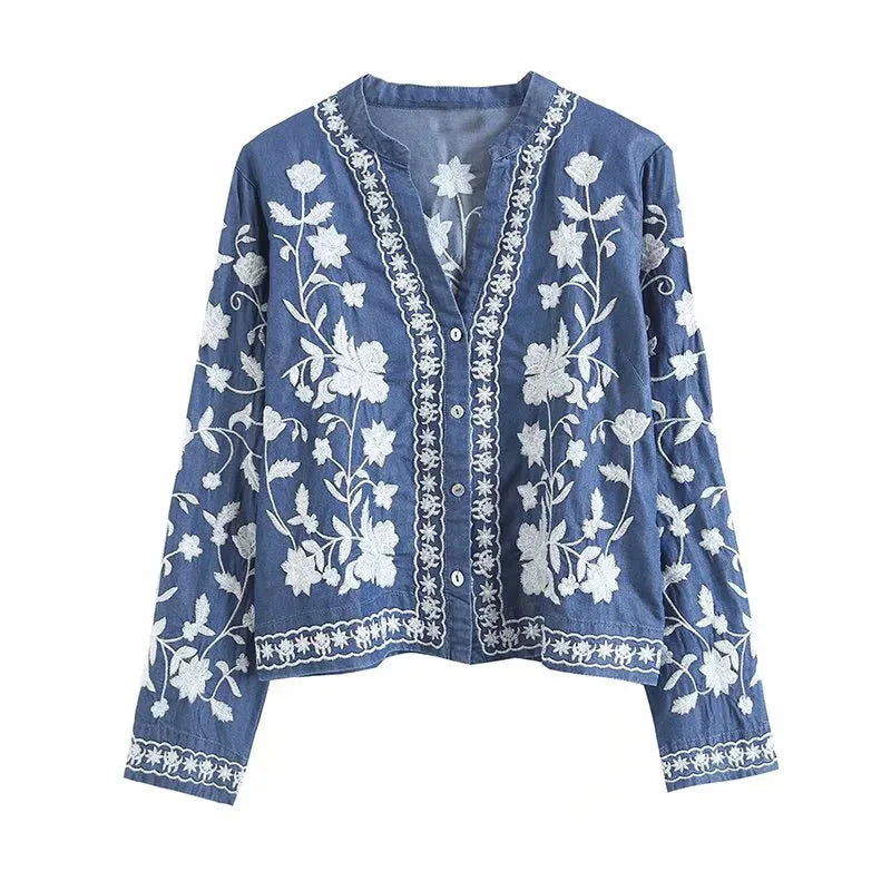 Teodora™ | CARDIGAN FLEURI ÉLÉGANT