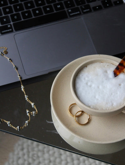 Sophia – Collier – Pierre naturelle – Acier inoxydable