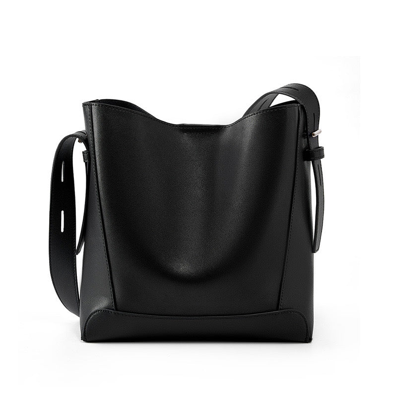 Sac à bandoulière et à l'épaule en cuir véritable grand modèle à sez pour homme