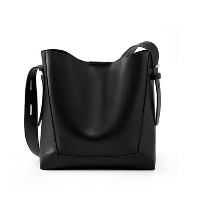 Sac à bandoulière et à l'épaule en cuir véritable grand modèle à sez pour homme