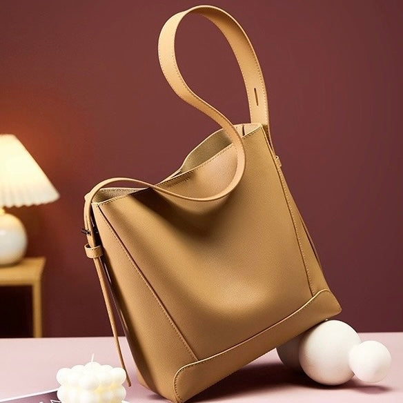 Sac à bandoulière et à l'épaule en cuir véritable grand modèle à sez pour homme