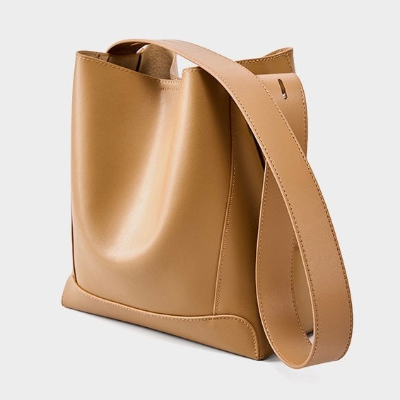Sac à bandoulière et à l'épaule en cuir véritable grand modèle à sez pour homme