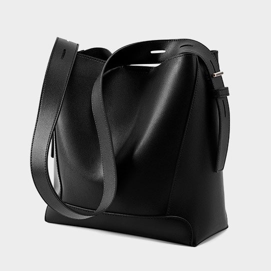 Sac à bandoulière et à l'épaule en cuir véritable grand modèle à sez pour homme
