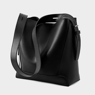 Sac à bandoulière et à l'épaule en cuir véritable grand modèle à sez pour homme