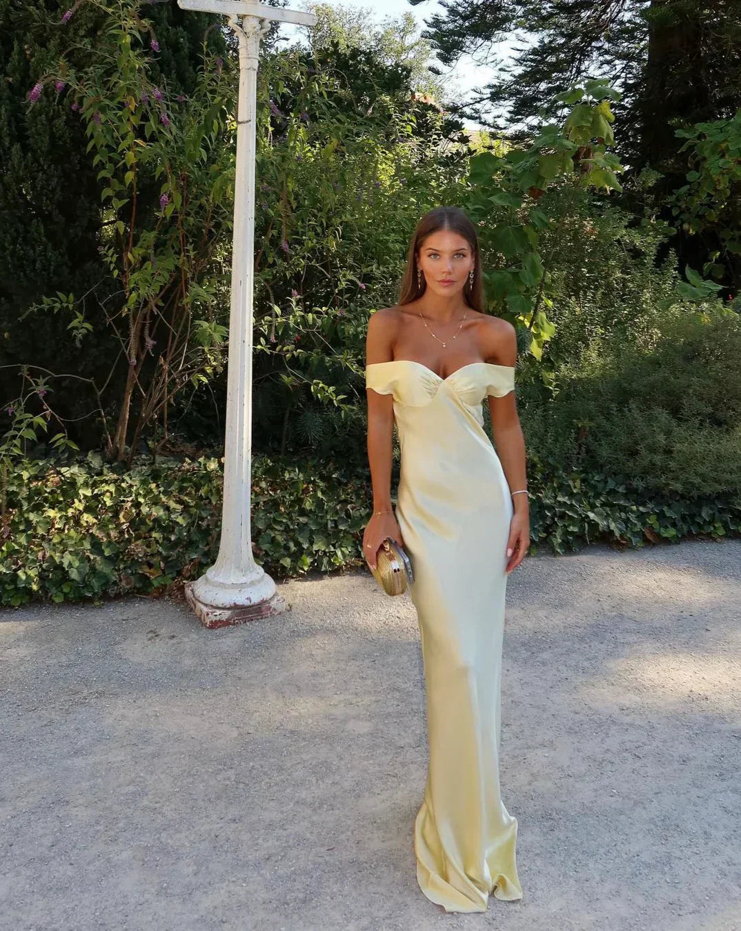 Robe longue sans manches Emory