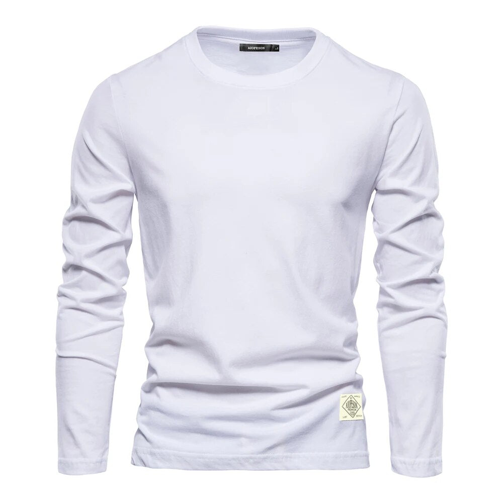 T-shirt classique pour hommes | Manches longues