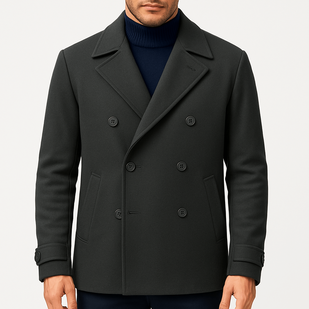 Trench à col hiver pour homme | court