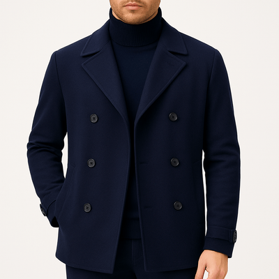 Trench à col hiver pour homme | court