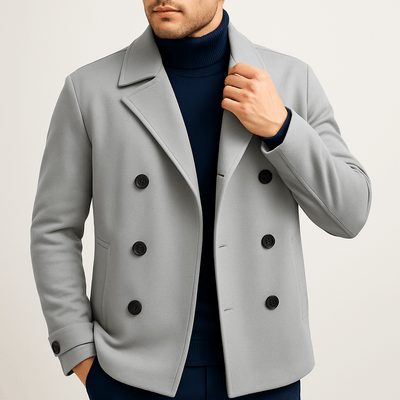 Trench à col hiver pour homme | court