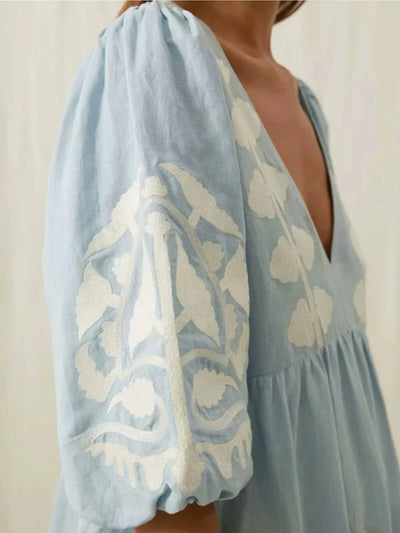 Lacy | Élégante Robe Maxi Boho pour Femmes