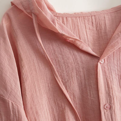 SWEAT À CAPUCHE EN LIN DIANA