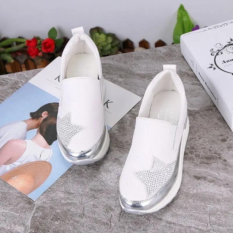 Mocassins Orthopédiques confortables à plateforme Dada