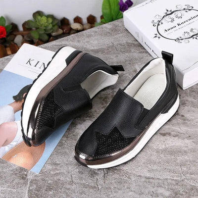 Mocassins Orthopédiques confortables à plateforme Dada