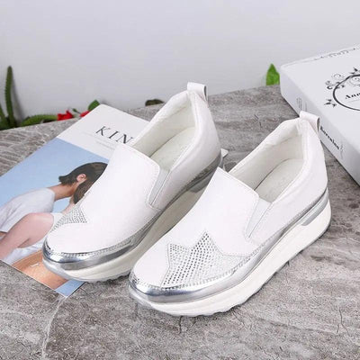 Mocassins Orthopédiques confortables à plateforme Dada