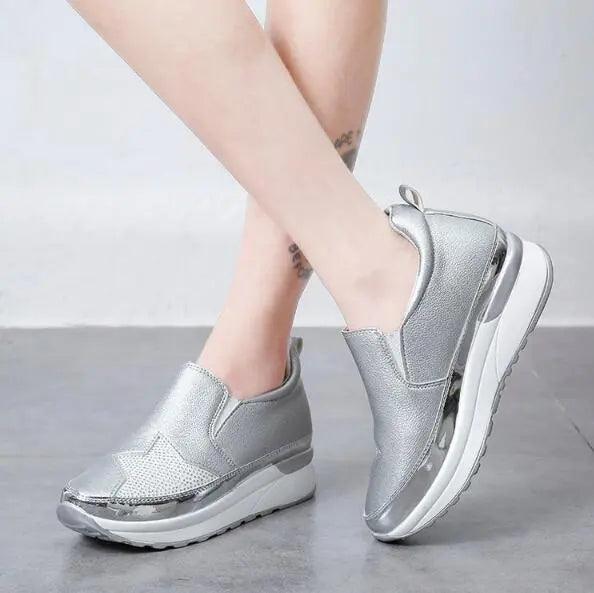 Mocassins Orthopédiques confortables à plateforme Dada