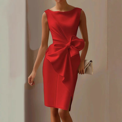 Athena™ | Robe à Nœud Papillon Élégante
